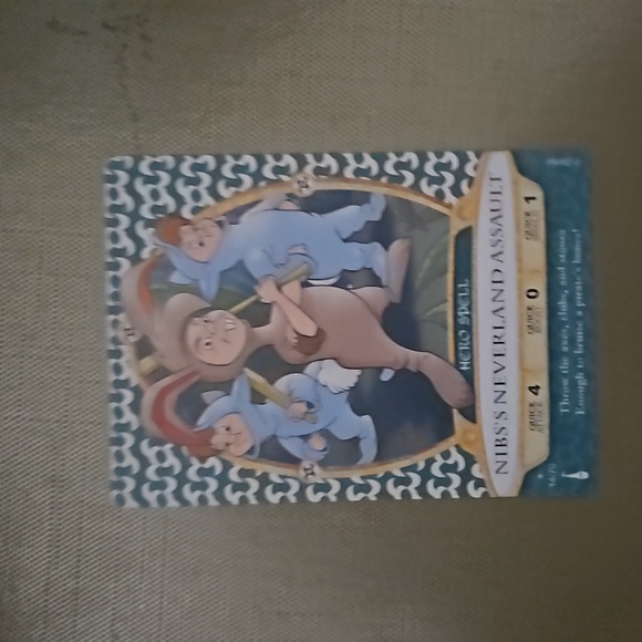 Nib's Neverland Assault Sorcerer's of The Magic Kingdom Card - Picture 1 of 2